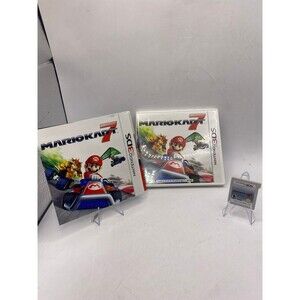 Mario Kart 7 - Nintendo 3DS Game with Original Case manual Insert authentic CIB